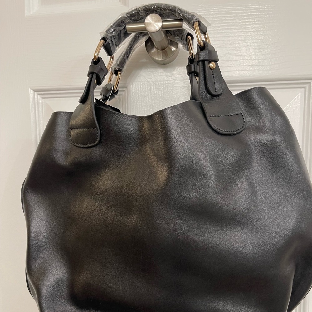 NEW all genuine leather Danier handbag